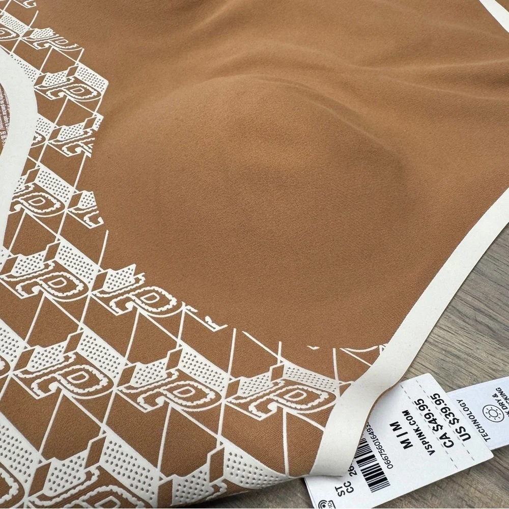 Victoria’s Secret PINK Brown Relay Logo High Neck Sports Bra Medium New with tag - Picture 9 of 9